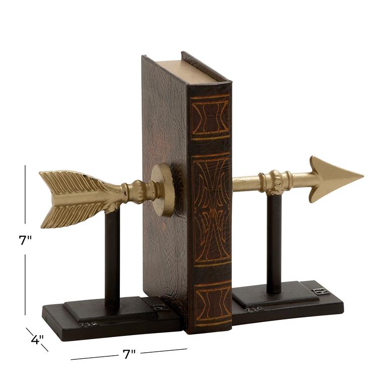 Metal Arrow Bookend