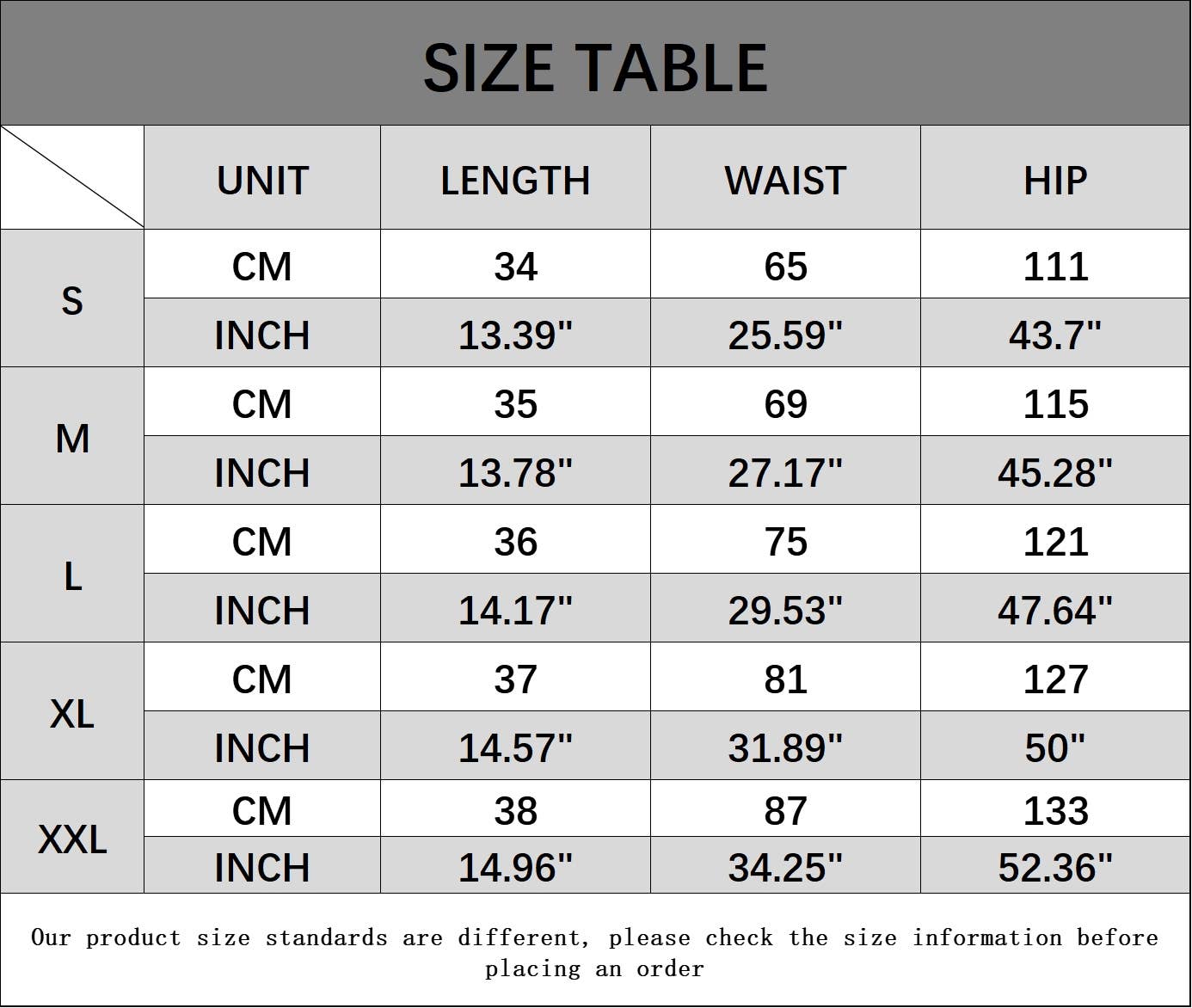 Geo Print Black and White Summer Short