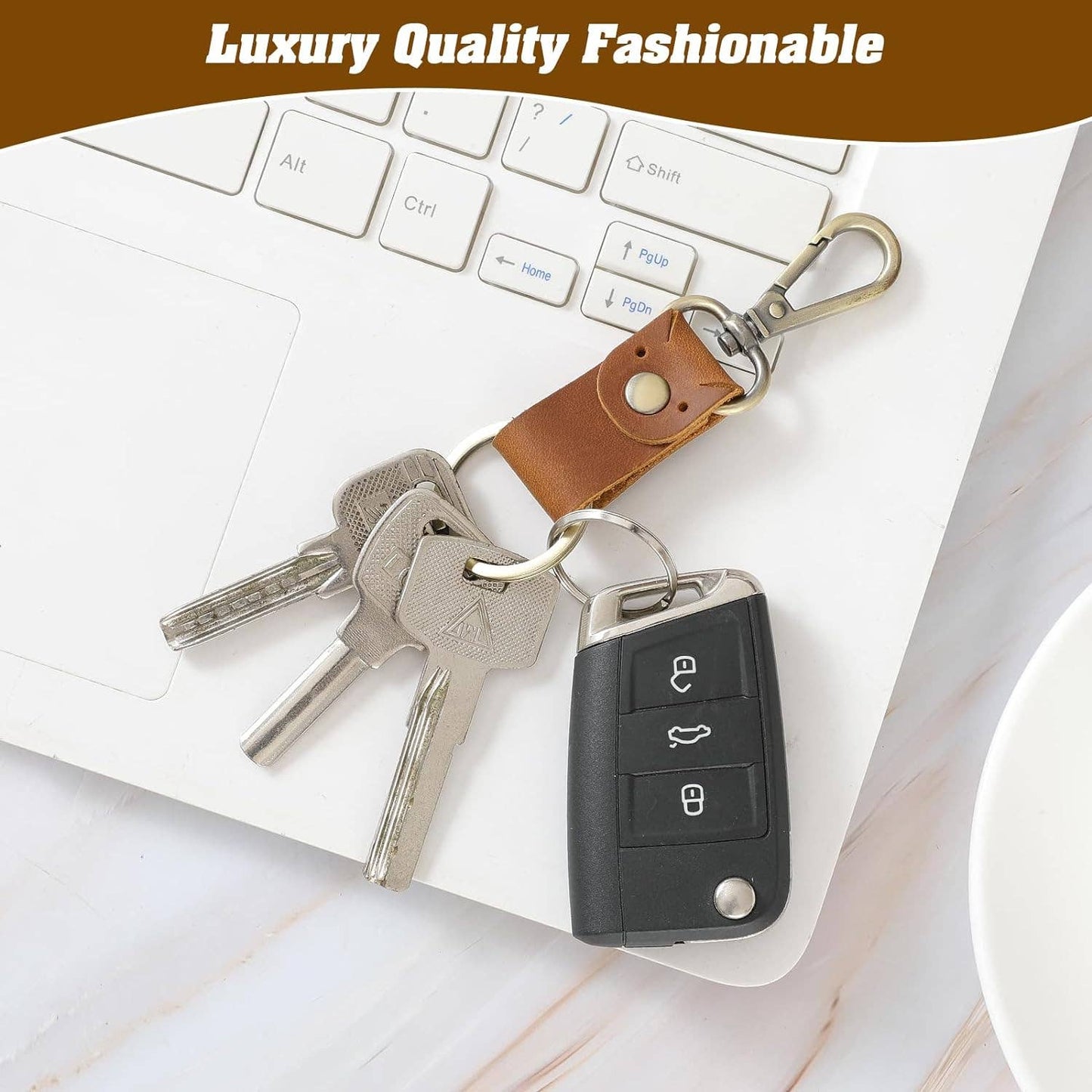 Genuine Leather Keychain