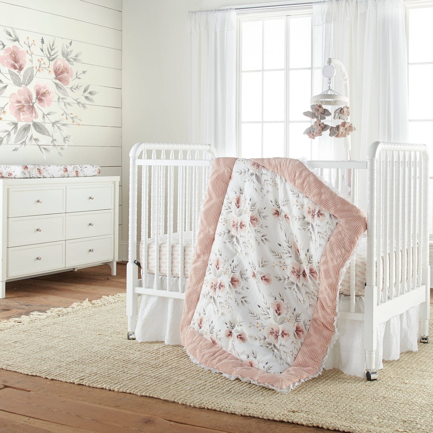 Adeline 4PC Crib Bedding Set