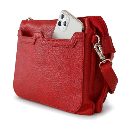 4 Pocket Shoulder Purse