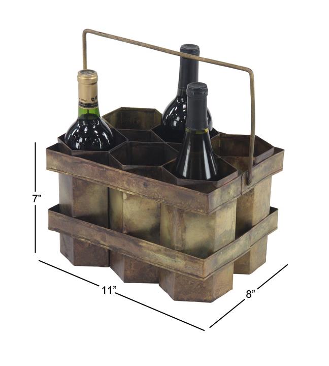 Metal Wine Bottle Holder