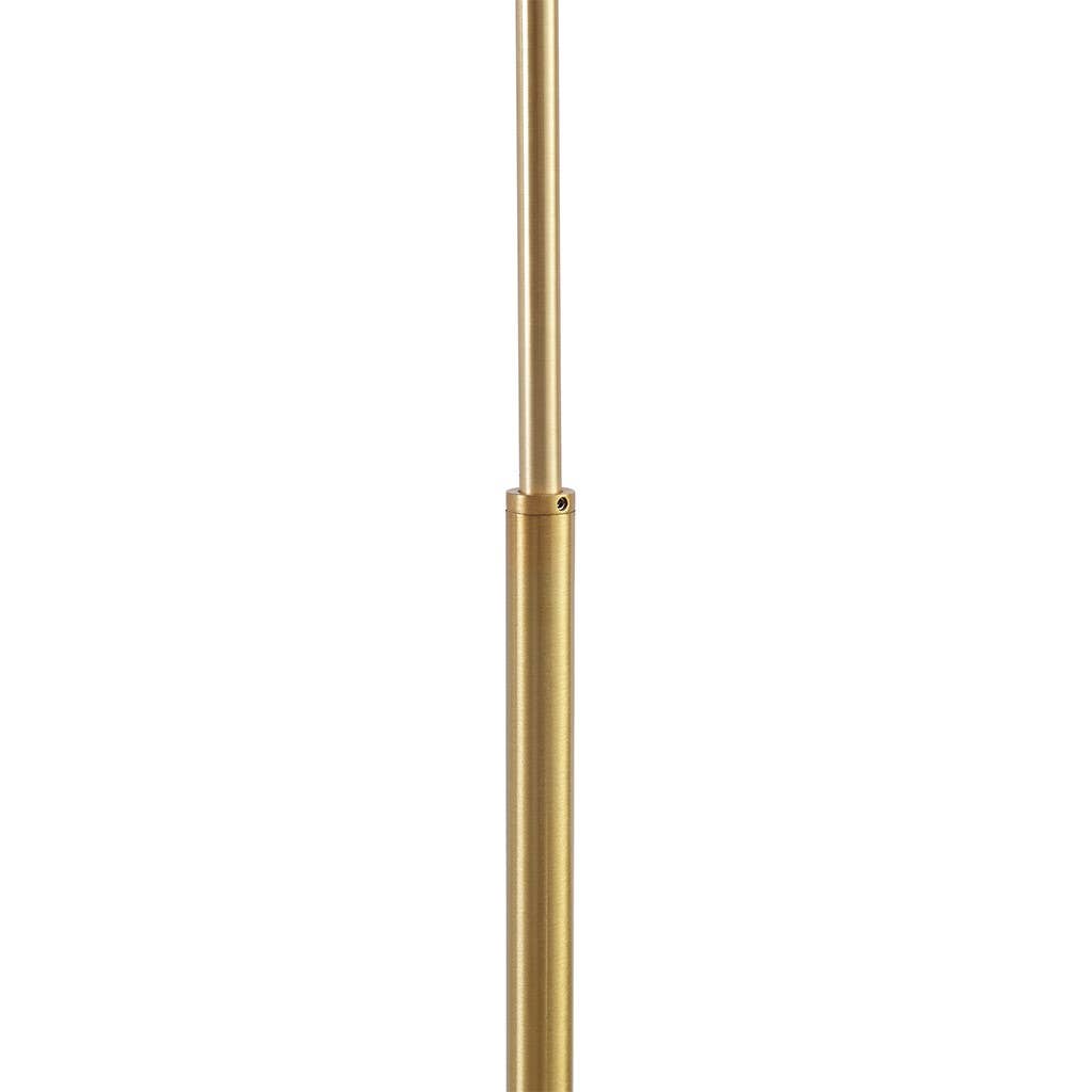 Bell-Shaped Gold Base Floor Lamp