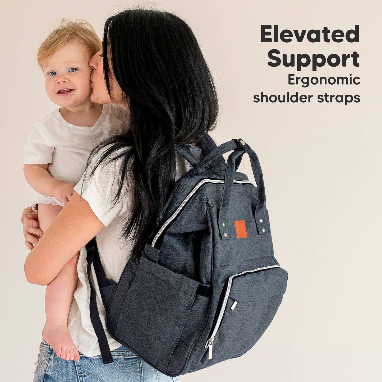 Original Diaper Bag Backpack, Baby Bags with Changing Pad