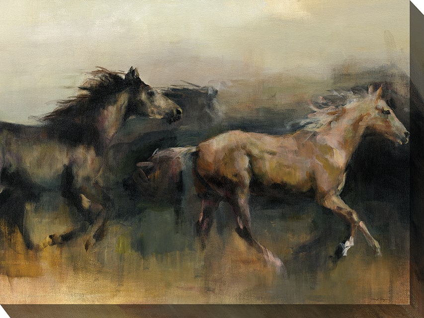 Art - Horses Free Rein