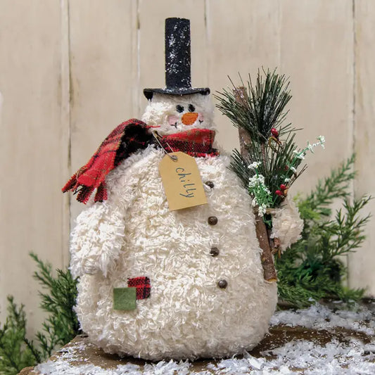 Chilly Snowman Plush Figure