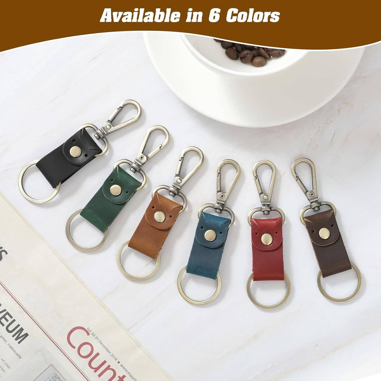 Genuine Leather Keychain