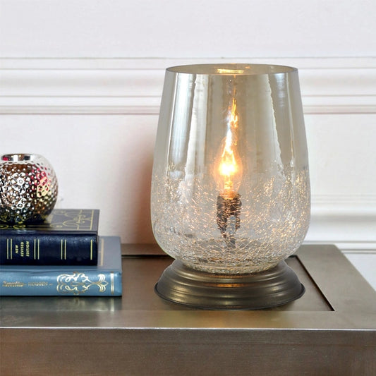 Small Accent Lamp - Hand Blown Glass