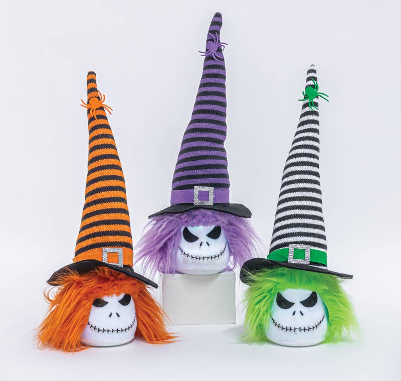 SPOOKY JACK LIGHT UP LARGE 3 ASSORTED