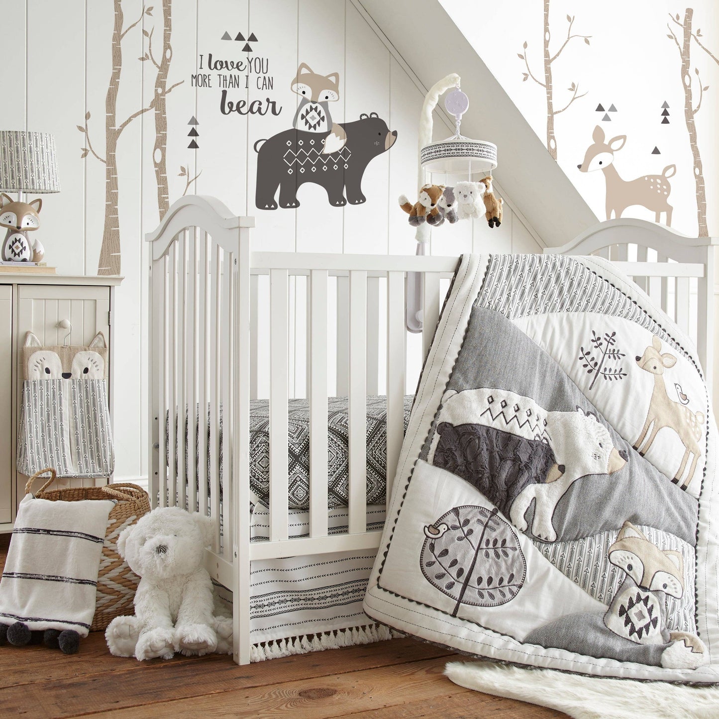 Bailey 5PC Crib Bedding Set