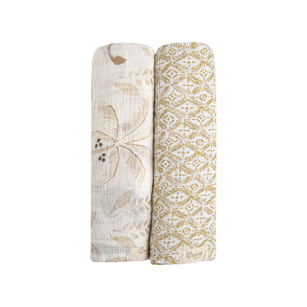 Kendi 2-Pc. Swaddle Wraps