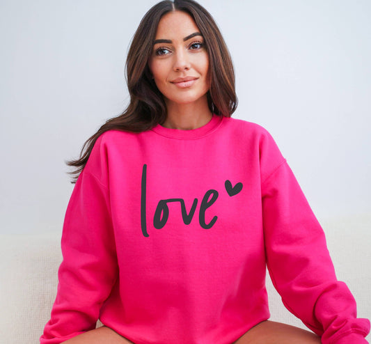 Valentine's Sweatshirt - Valentine's Shirt - Love Sweatshirt