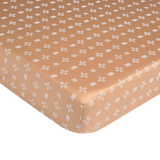 Kendi Crib Sheet (Copper Dash)